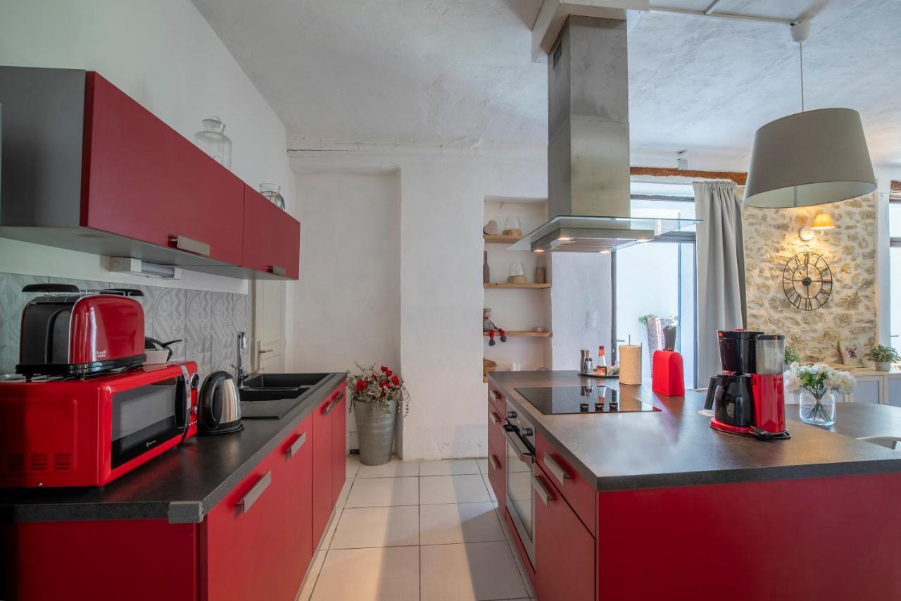 Malaucène Portail Du Ventoux Central Luxe Jardin Linge Fourni מראה חיצוני תמונה