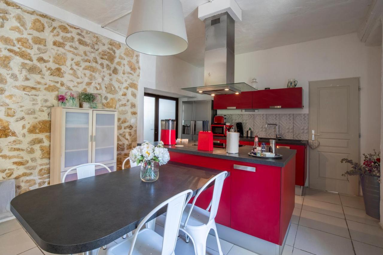 Malaucène Portail Du Ventoux Central Luxe Jardin Linge Fourni מראה חיצוני תמונה